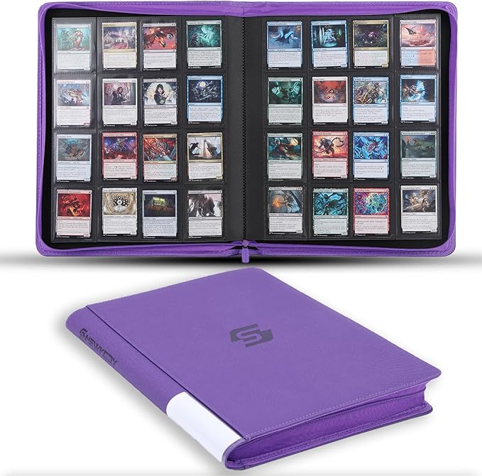 Snekdy premium 1024-pocket trading card binder, 16-pocket cards album, by Unknown