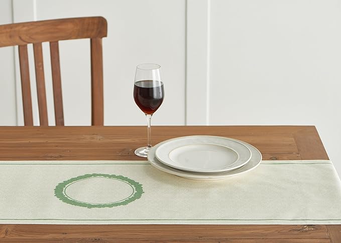 Maison d' Hermine Table Runner 100% Cotton Double Layer Table Runners 108 - Image 8