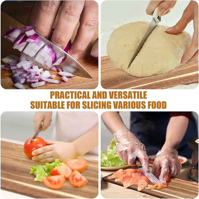 Patelai 12 Packs Wooden Cutting Board Set - Image 5