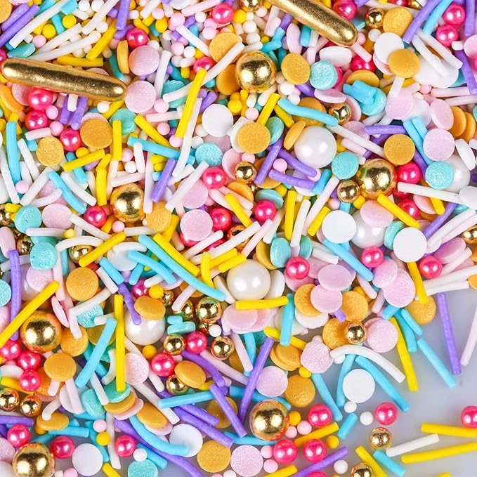 Rainbow Sprinkles for Cake Decorating 7ounce Cake sprinkles for Cupcakes Topper - Image 7