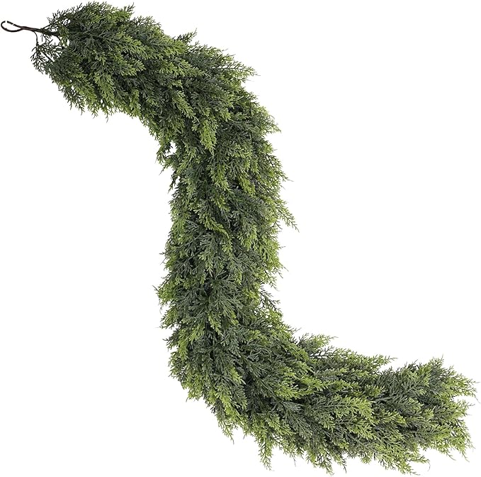 6FT Real Touch Cedar Garland - Image 9