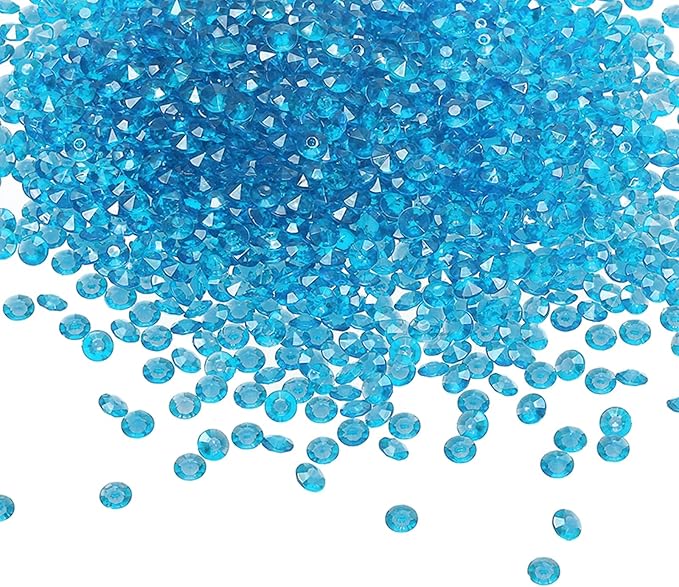 PATIKIL 4000 Pcs Wedding Table Scatter Confetti Crystals 6mm Acrylic Diamonds by PATIKIL