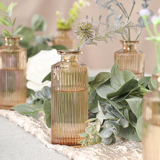 Glass Bud Vases Set of 20, Living Bud Vases, Small Bud Vase in Bulk, Mini - Image 7