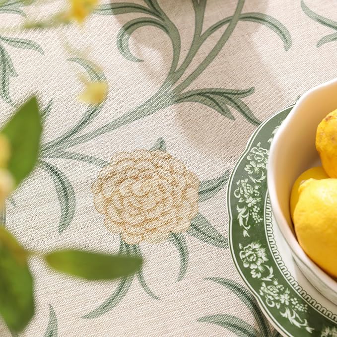patdrea Designer French Linen Table Cloth - Image 3