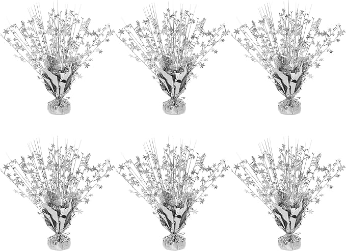6 Pack Star Table Centerpieces for Party, Birthday Table Decorations for Kids by Unknown