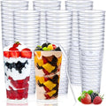 CHENGU 3 oz Clear Plastic Mini Dessert Cups by CHENGU