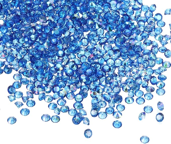 PATIKIL 14000Pcs Wedding Table Scatter Confetti Crystals 3mm Acrylic Diamonds by PATIKIL