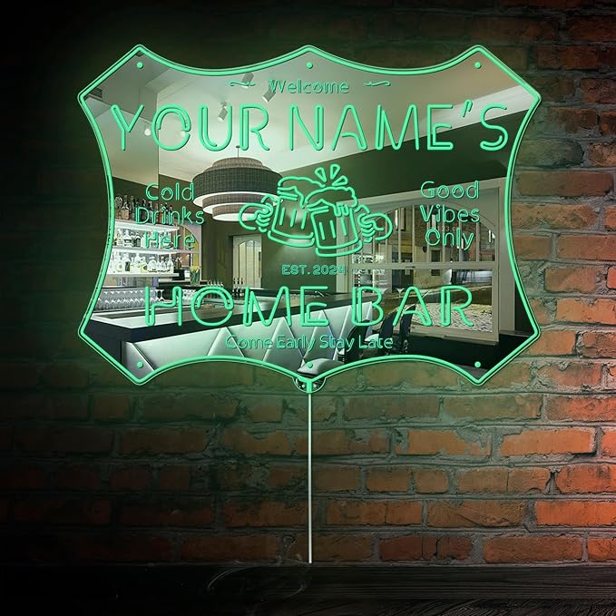 ADVPRO Personalized Your Name Home Bar RGB Dynamic Glam LED Sign - Image 6