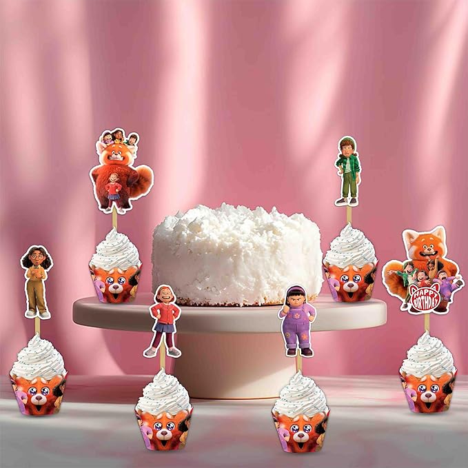 Seyal® Trning Red Cupcake Wrapper - Image 6