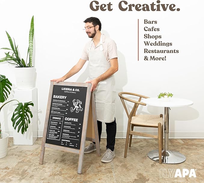 Ilyapa Wooden A-Frame Sign - Image 5