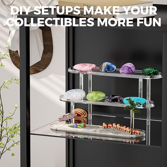 Acrylic Riser Display Shelf for  Funko-POP Figures, Floating - Image 4