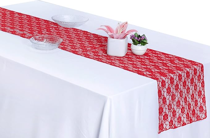 MDS Pack of 12 Wedding 12 x 108 inches Satin Table Runner - Image 5
