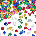 VHUWE Happy Birthday Confetti, 1.6 oz Multicolor Cake Balloon Swirl Confetti by VHUWE