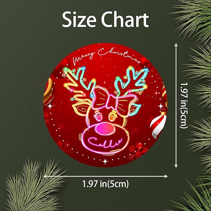 CALLIE Personalized Christmas Stickers - Image 5
