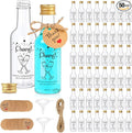 OurWarm 50 Pack Mini Liquor Bottles, 1.7oz/50ml Mini Shot Bottles by OurWarm