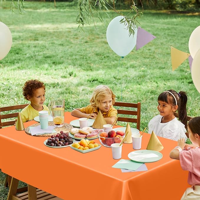 QZYL 4 PCS Table Cloth, Waterproof Table Covers of Baptism Decorations Picnic - Image 8