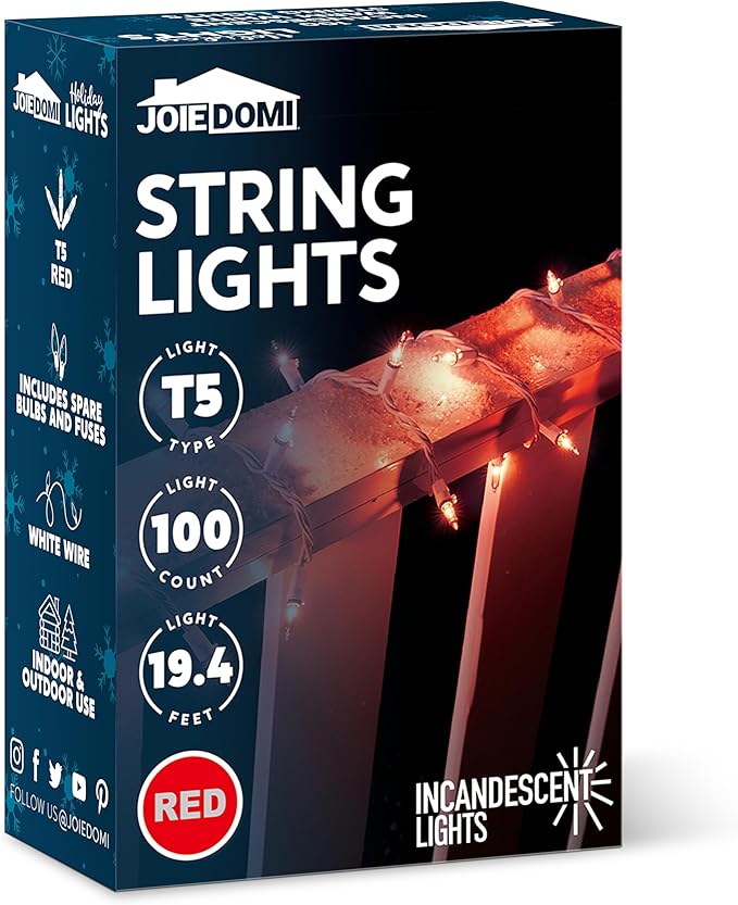 Joiedomi Christmas String Lights Indoor, 21.4 FT Lighting Decor - Image 9