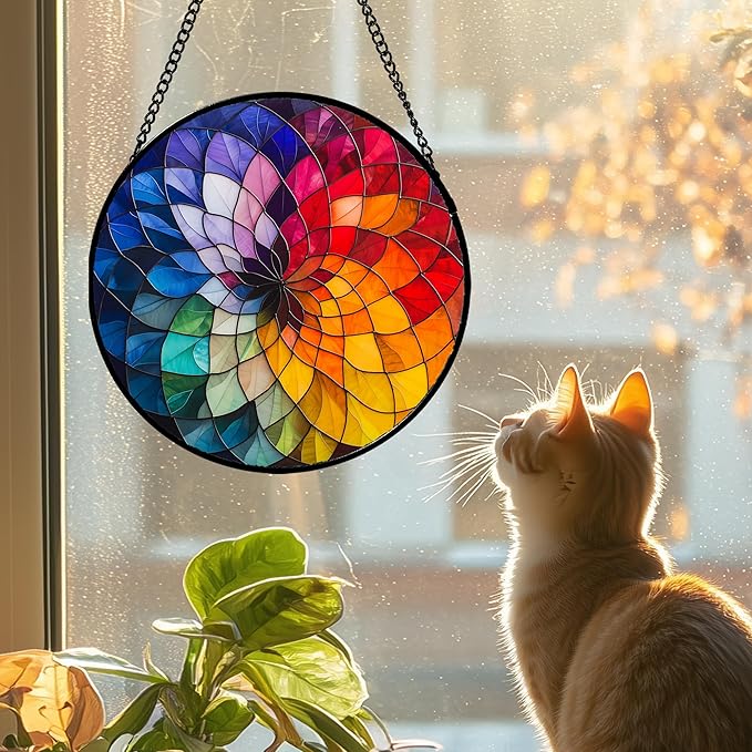 Stained Glass Window Hanging - Image 6