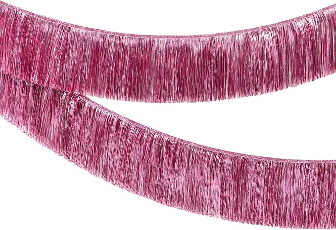 KatchOn, XtraLarge Pink Fringe Banner by KatchOn