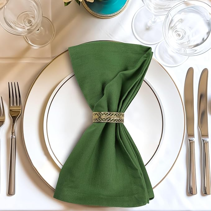 Urban Villa Easter Cloth Napkins 100% Cotton Slub Absorbent Dinner Napkins - Image 3