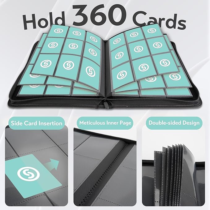 Card Binder 9 Pocket for 360 Cards - Image 4