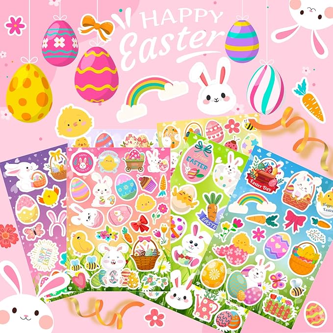 36 Sheets Easter Stickers, Easter Stickers - Image 3