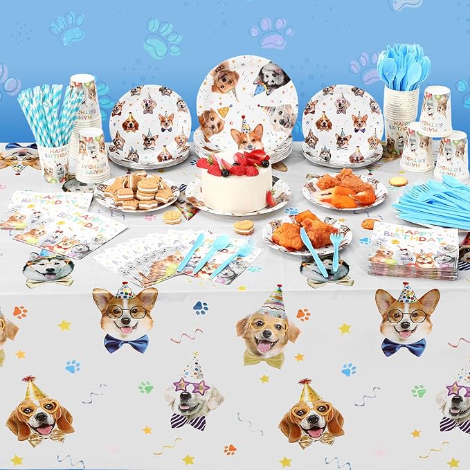 452 Pcs Dog Birthday Party Decorations - Image 6