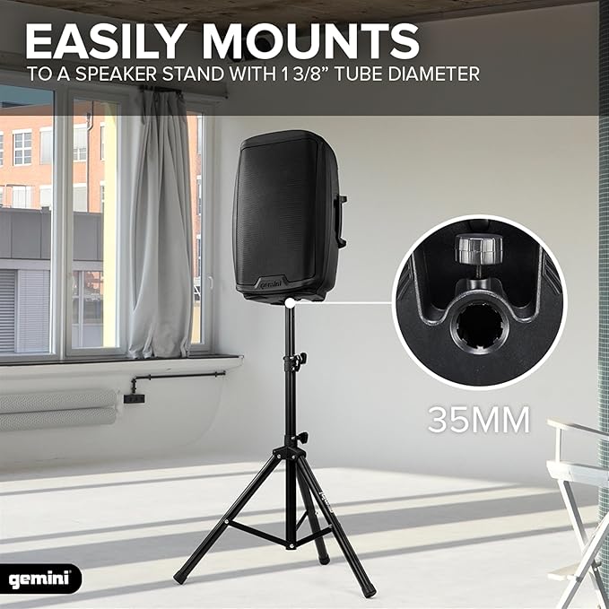 Gemini 15” 2000W Bluetooth PA Speaker - Image 6