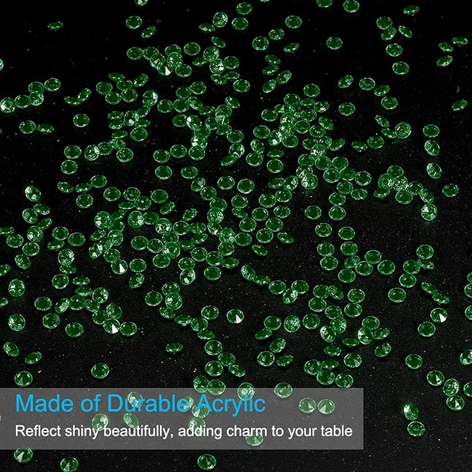 PATIKIL 10000 Pcs Wedding Table Scatter Confetti Crystals 4.5mm Acrylic - Image 3