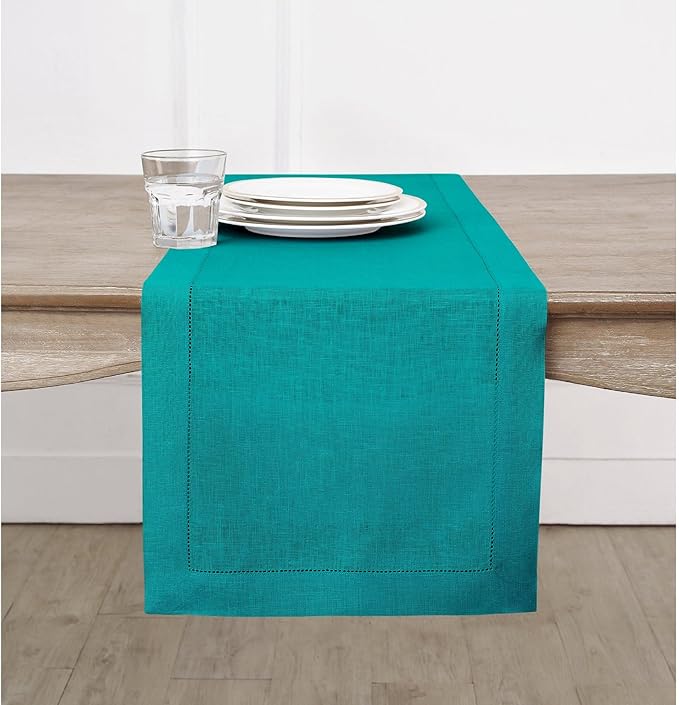 Solino Home Linen Table Runner 120 Inches Long by SolinoHome