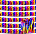 6 Pack 10 Ft Rainbow Foil Fringe Garland Metallic Streamers Tinsel Banner Wall by LANTIANCHEN