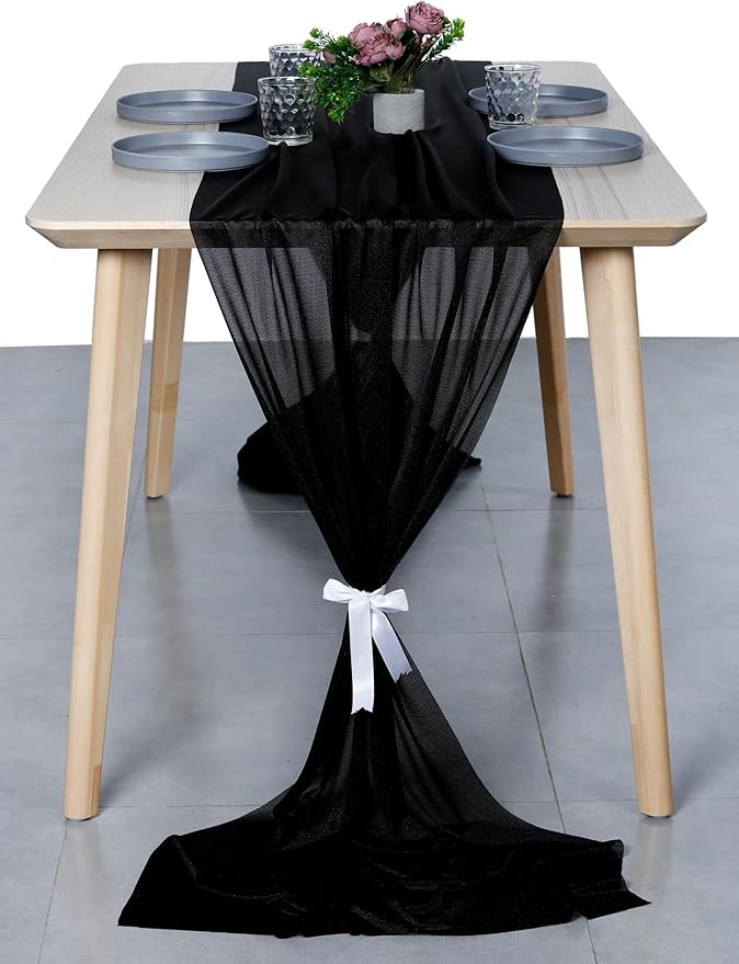 MDS Halloween Chiffon Table Runner - Image 7