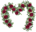Dolicer 2Pcs 13Ft Artificial Eucalyptus Garlands by DolicerLANDSCAPEQ