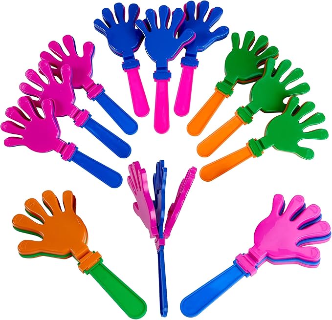 Colorful Hand Clappers by Playbees