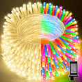 LAMPHOME 66ft Christmas Decorative Mini Lights, 200 LED Transparent Wire Fairy by ULL