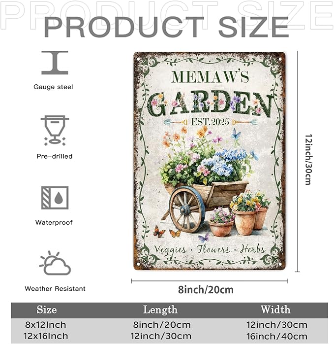 Custom Sign, Personalized Metal Signs, Customize - Image 5
