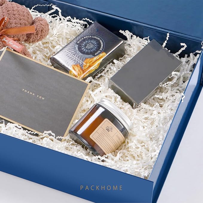 PACKHOME 6 Gift Boxes 11.5x8x2.5 Inches, Sturdy Shirt Boxes - Image 3