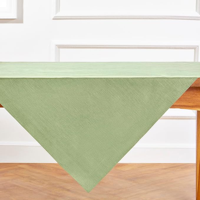 Solino Home Linen Tablecloth 52 x 52 Inch - Image 5