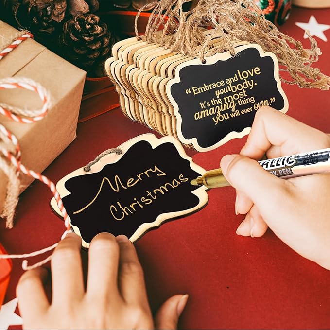24PCS Reusable Chalkboard Tags - Image 5