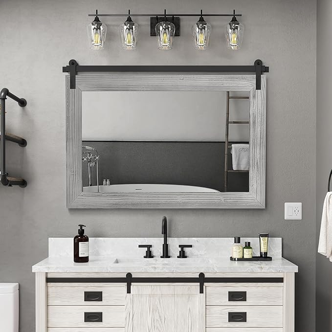 COGOOD Farmhouse Bathroom Mirror by COGOOD