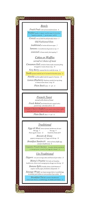 Goodsmart Restaurant Menu Covers - Image 2
