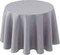 Biscaynebay Textured Fabric Round Tablecloths 70", Parties etc Machine Washable by Biscaynebay