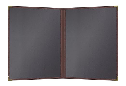 Goodsmart Pajco Style Restaurant Menu Covers – Pack of 10, Side-Loading Menu by Goodsmart