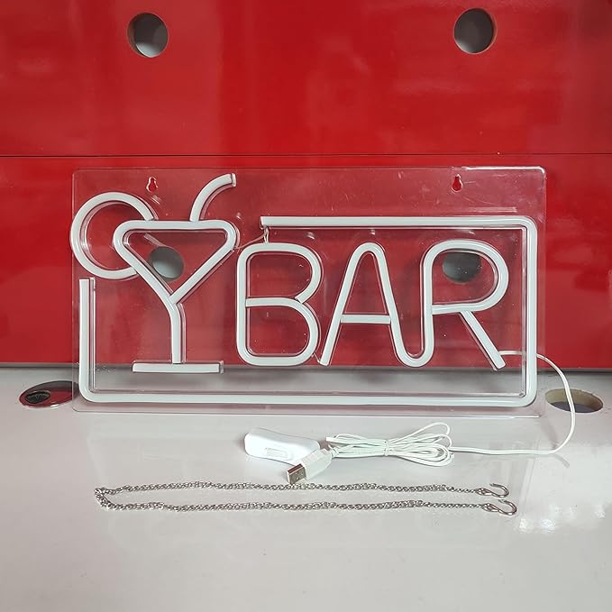 JYWJ BAR Neon Sign, USB Interface - Image 3