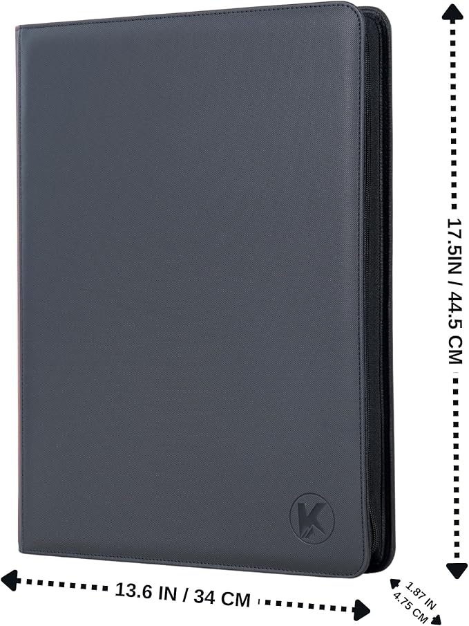 1600+ Pockets Trading Card Binder, 16-Pocket Card Ablum Compatible - Image 6