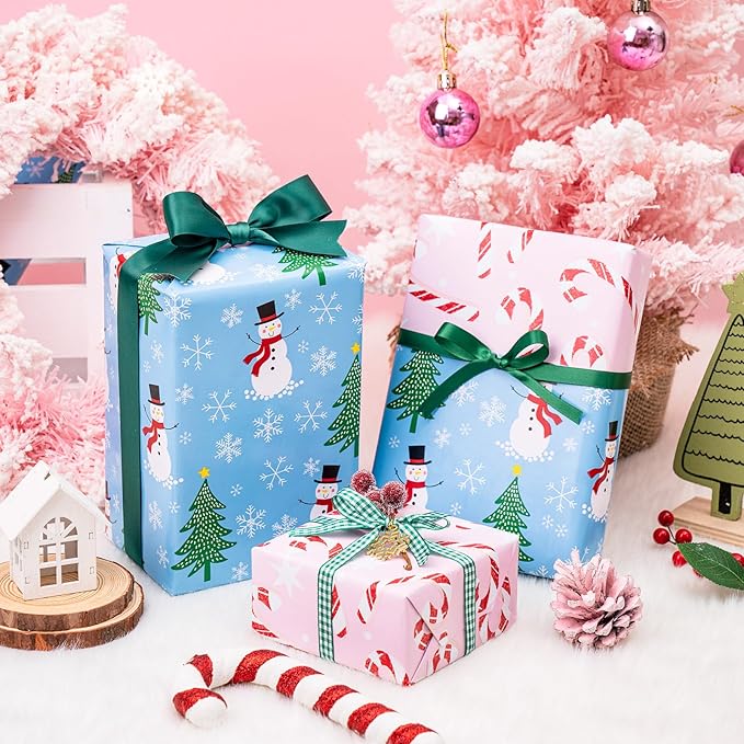 LeZakaa Christmas Wrapping Paper - Image 2