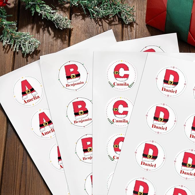 Personalized Christmas Stickers - Image 4