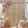 30x10 ft Wrinkle Free Champagne Sequin Backdrop Curtain by ENJOYYOURPARTY