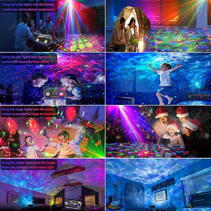 Disco Lights Disco Ball, Sound Activated Party Light - Image 2