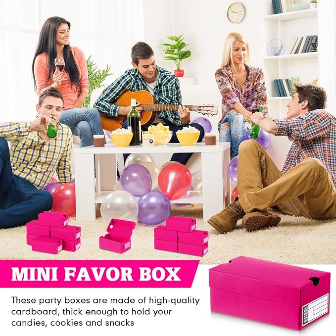 12 Sets Mini Sneaker Boxes for Party Favors Mini Shoe Gifts Boxes 4.7 x 2.5 x 2 - Image 6